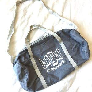 Crunch Gray Gym Bag